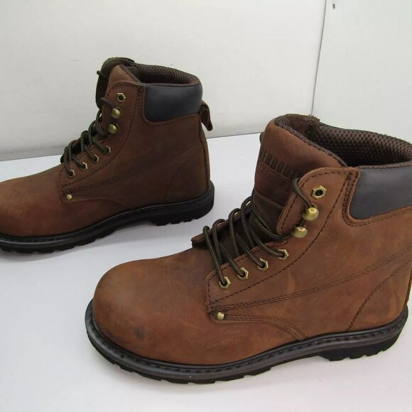 NEW EVERBOOTS Mens Tank Work Boots Steel Toe Lace-Up Padded Durable Size 11M - Picture 2 of 10